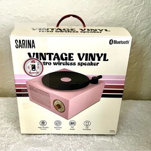 Vintage Vinyl Retro Wireless Speaker